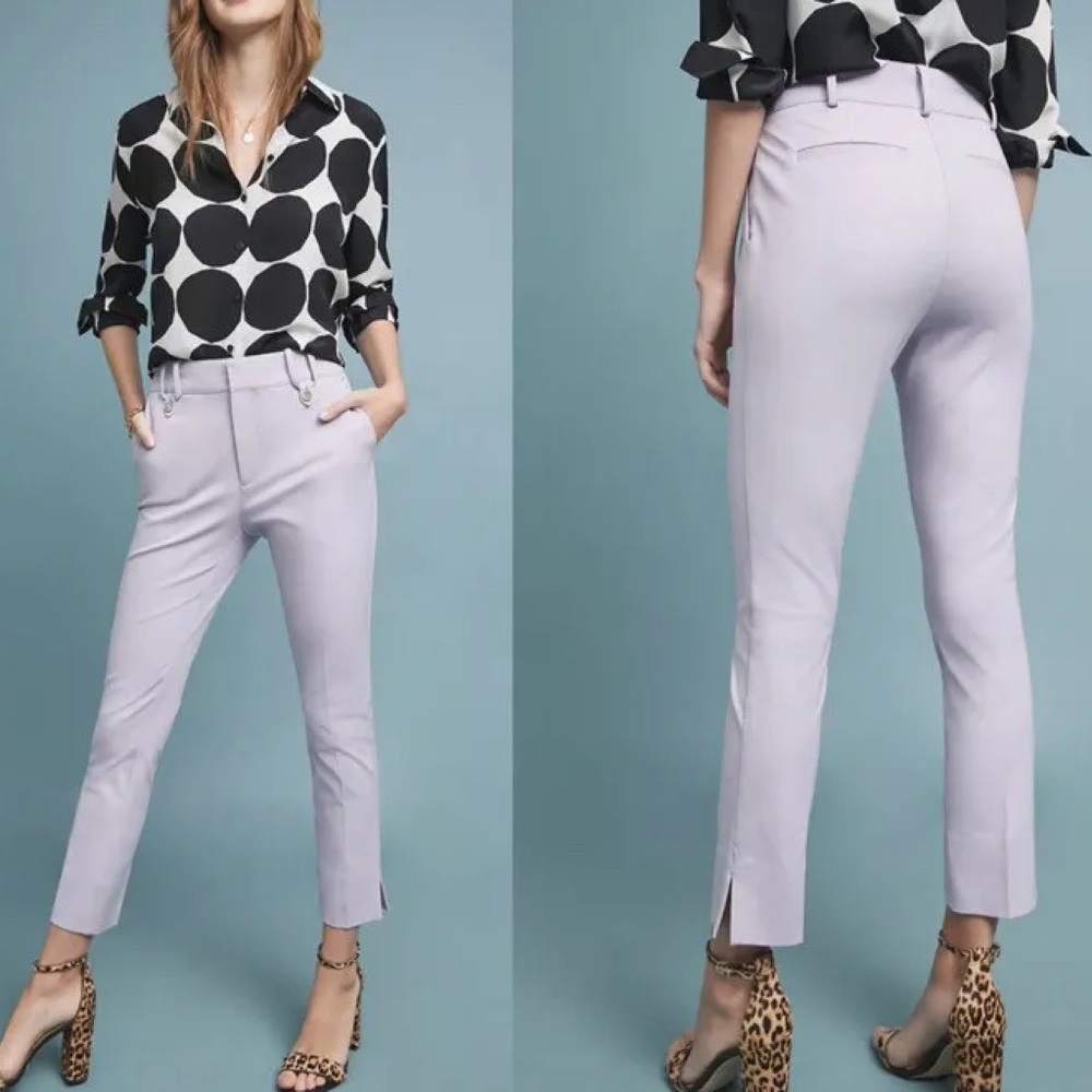 Anthropologie The Essential Slim Trousers Pants